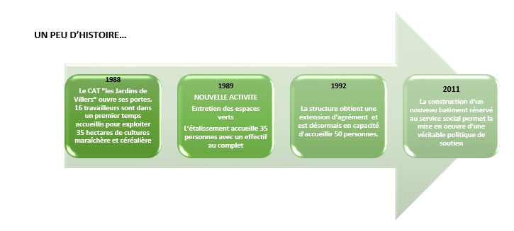 histoire de l'esat