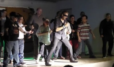 Le sosie de Johnny met le feu à l'ADAPEI
