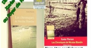 RENCONTRE-DEDICACE AVEC XAVIER PIERSON LE 14 DECEMBRE 2017